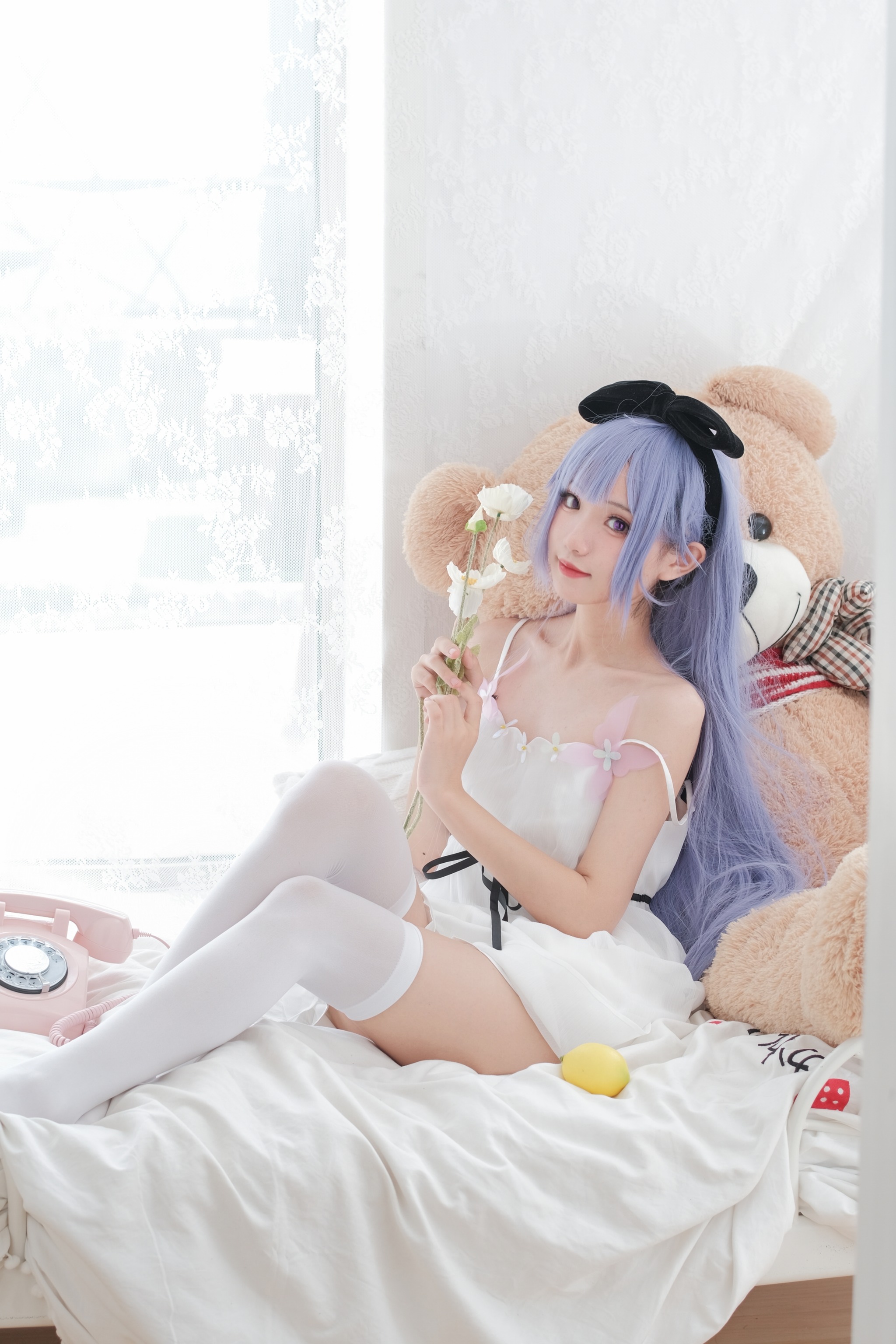 图片[1]-花柒Hana – NO.008 独角兽的清凉阅读时光[20P]-XikXak